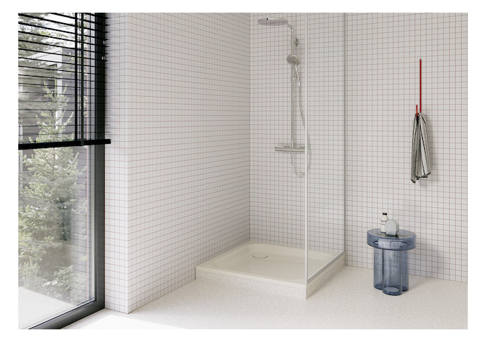 Duschwanne BetteSupra 5720 70x70x6,5cm, pergamon