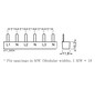 Phasenschiene 4ph 18mm 215mm 10qmm 63A Stift Isoliert