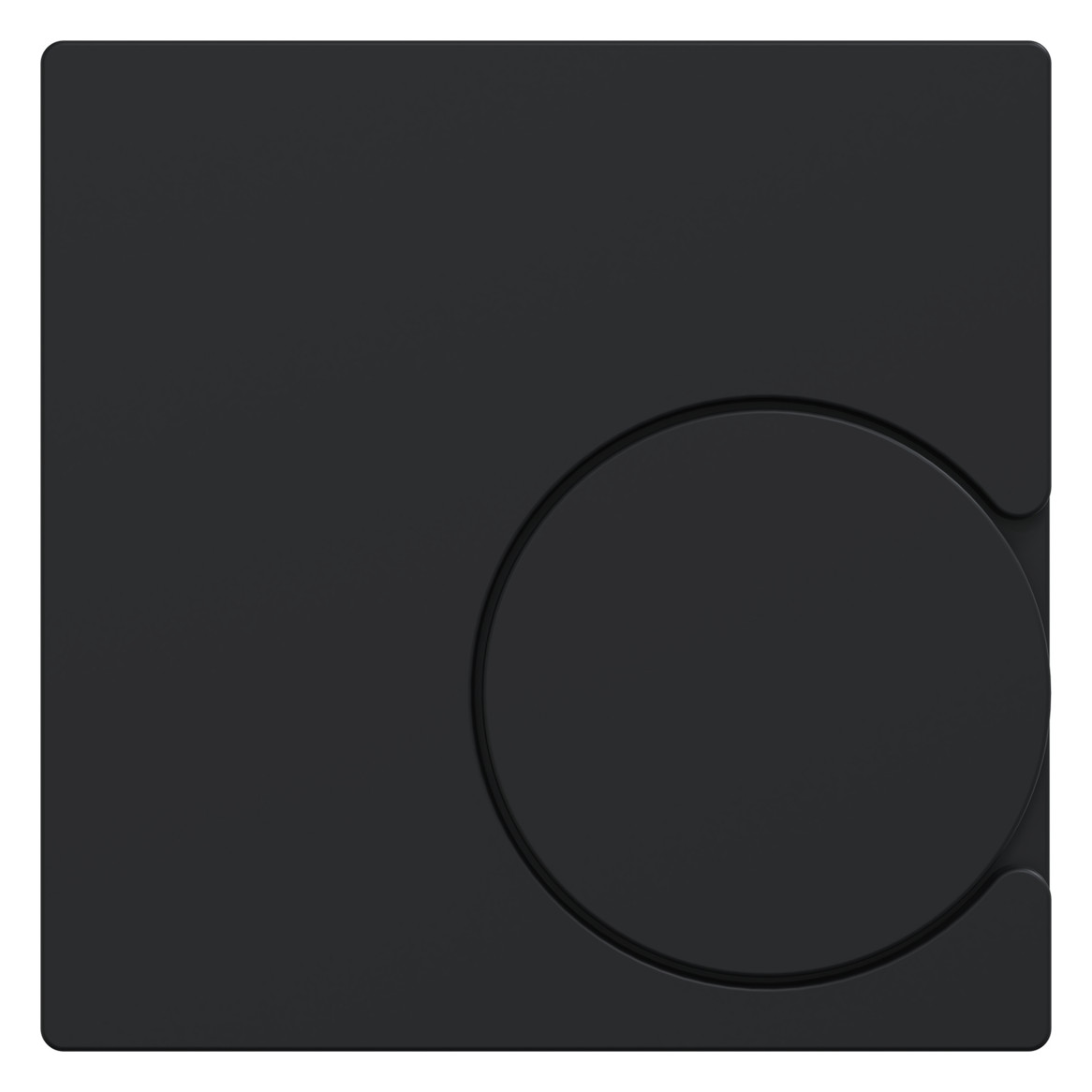 Raumtemperaturregler UP Zigbee sw mt Bedienelement Mit Vor-Ort Bedienung