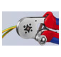 Presszange mech 180mm versch.Eins 0,08-16qmm AWG28-6