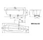 Kaldewei Badewanne MINI links 832 157x75/50cm, Vollantislip Perl-Effekt, manhattan