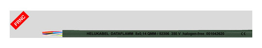 HELU DATAFLAMM 7x0,5 grau          52345 