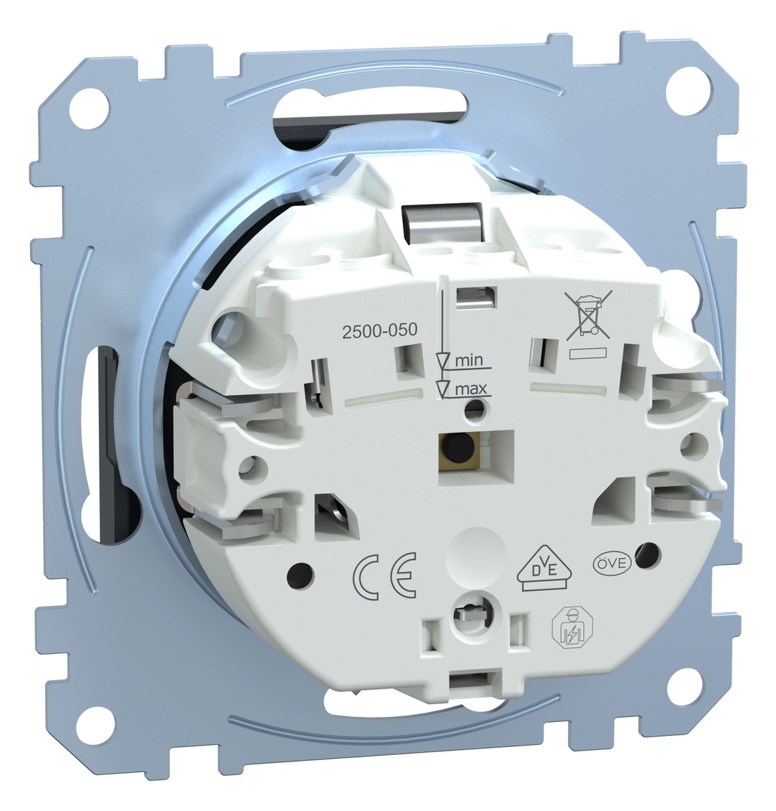 Steckdose 1f anth mt System M UP IP20