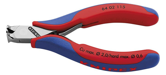 KNIPEX-Elektronik-Vornschneider 6402 - 115 mm
