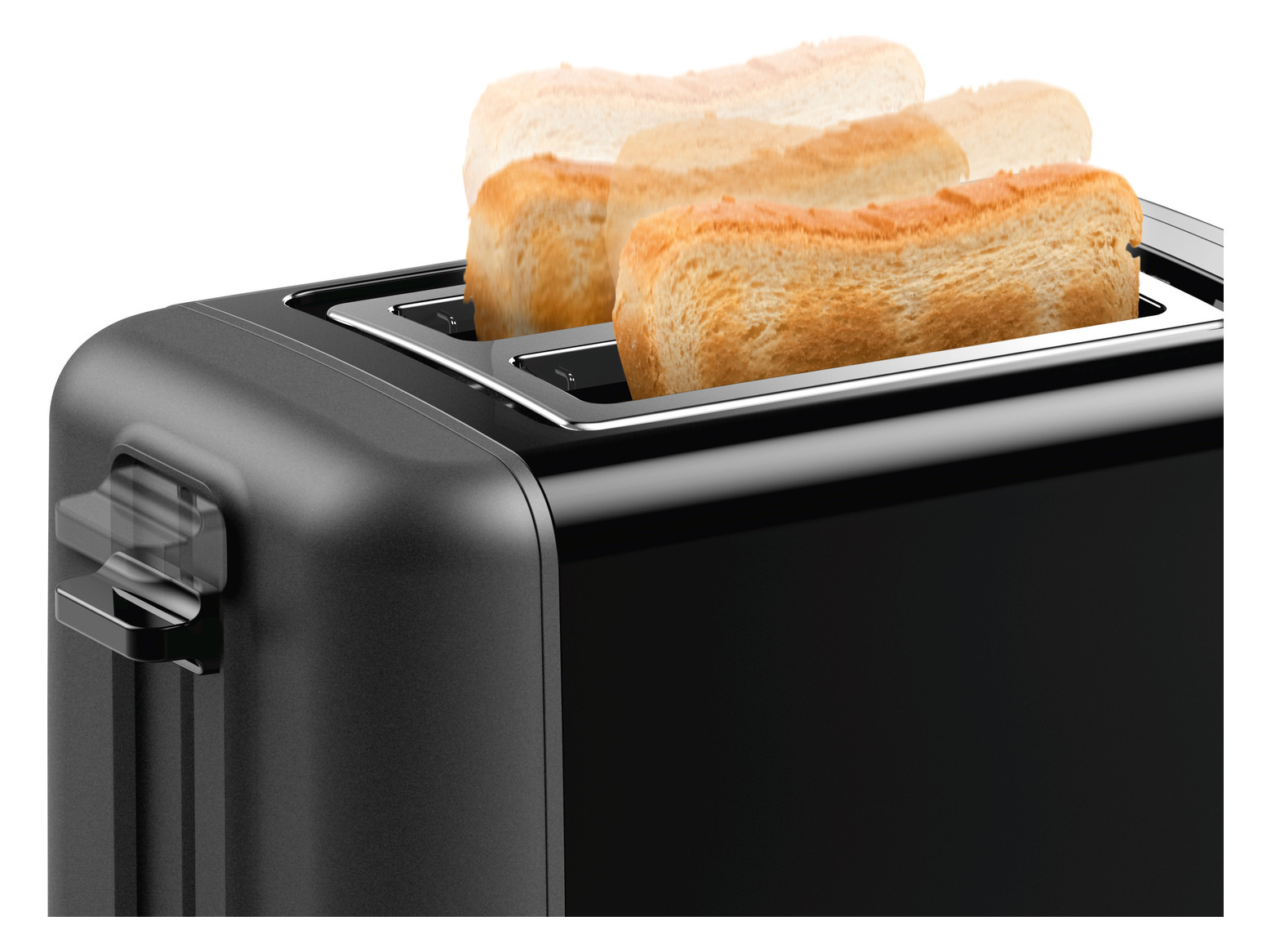 2-Schlitz-Toaster sw 970W