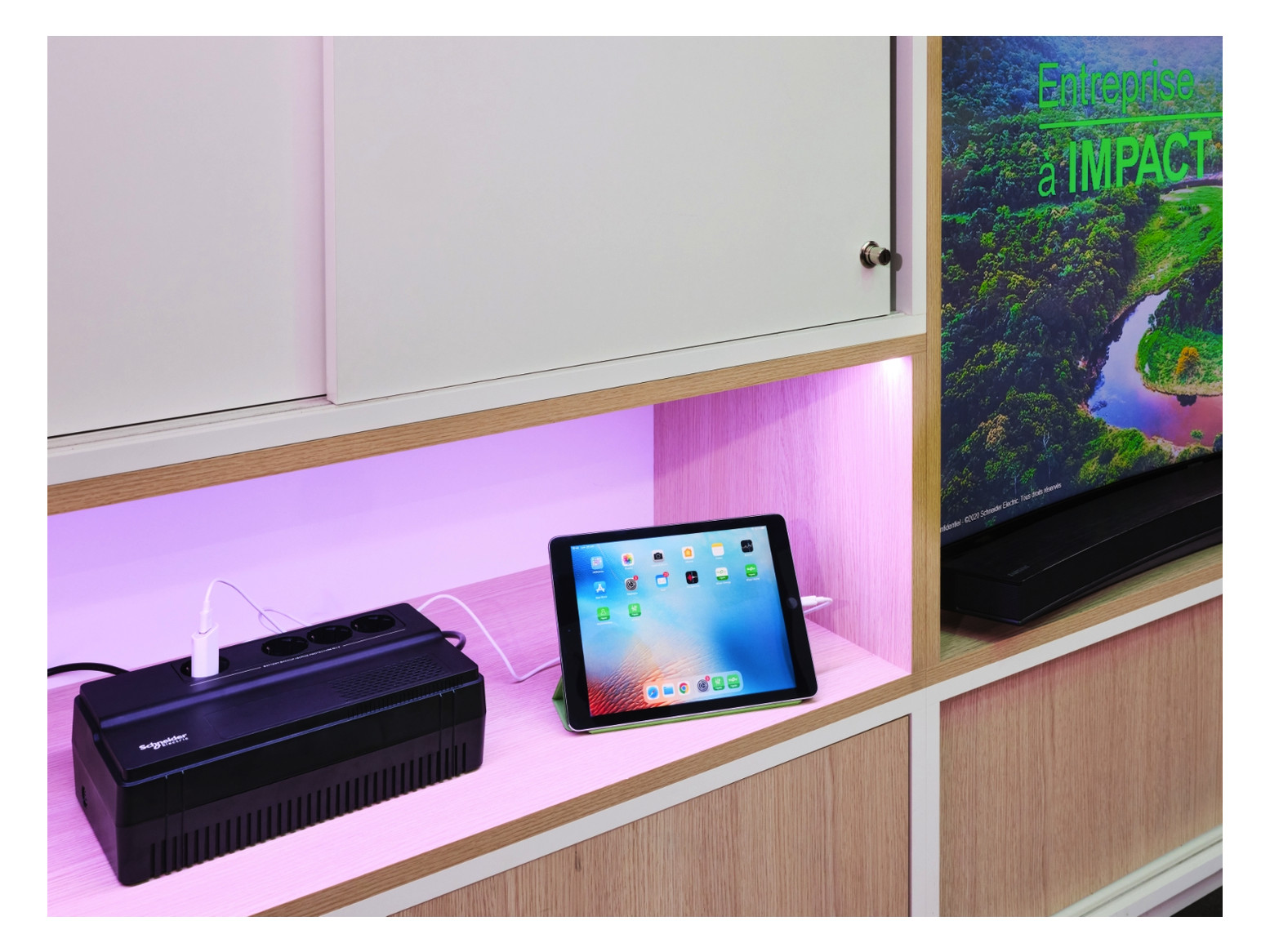 USV Stand Line-Interakt Easy UPS 800VA 2,5min 230V 160,5x305x92,5mm