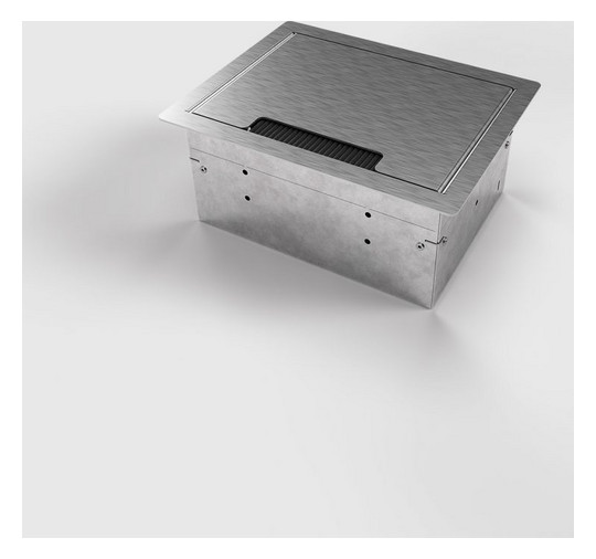BS Bodensteckdose 8504E 3x     8504E-2-1 