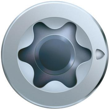 Bild Dielenschraube Senkkopf 3,5x45mm,Teilgw,Innensechsrund T10,WIROX - SPAX-3