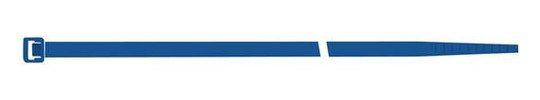 SapiSelco-Kabelbinder, Nylon, blau - 2,5x100mm ( 100...