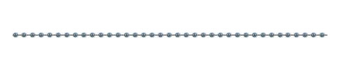Bild Kugelkette Messing -verchr. 4,5mm Ro.25m (1 30x60) PÖSAMO-0