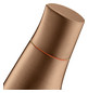 hansgrohe Waschtisch-Zweigriff-Armatur 80 Axor Starck Organic Ausladung 116mm, unverschließbare Ablaufgarnitur, brushed red gold