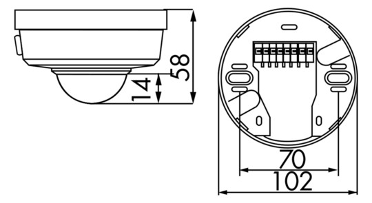 BEG PD2-M-DALI/DSI-1C-AP           93033 