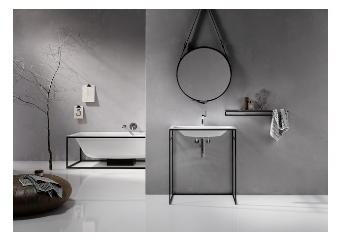 Einbau-Waschtisch BetteLux Shape A170 60x49,5cm, anthracite