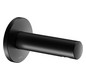 KEUCO Wanneneinlauf IXMO Ausladung 130 mm, schwarz matt, runde Rosette
