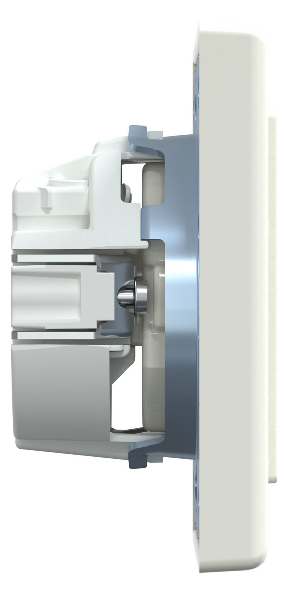 Steckdose 1f polws glz M-SMART UP IP20