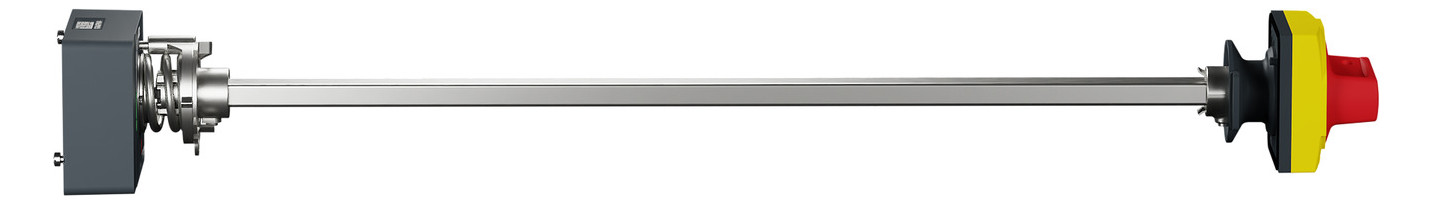 Handgriff rt m.Achse Mit Achse f.Leistungss