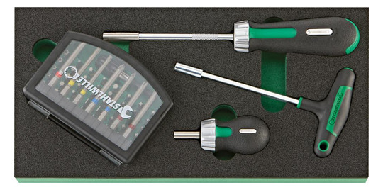 STAHLWILLE-Werkzeugmodul 1/3 Nr.TCS2 821/59 - 59-teilig,...