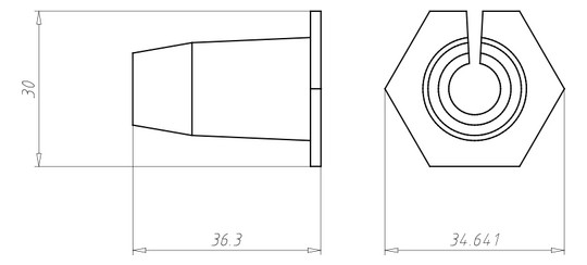 KAIS Leitungsschott System LS 90 9459-01 