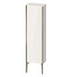 Duravit Halbhochschrank XViu 40x24x133cm, champagner matt, Tür links, Eiche terra