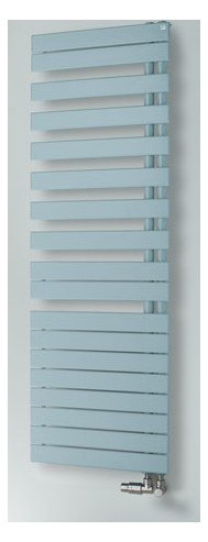 Zehnder Design-Heizkörper Roda Spa Asym ROFR-120-055, 1183 x 550 mm, grey Aluminium, rechts