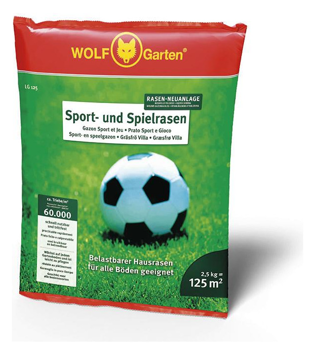 Bild Sport- und Spielrasen LG 125 2,5 kg - WOLF GARTEN-0