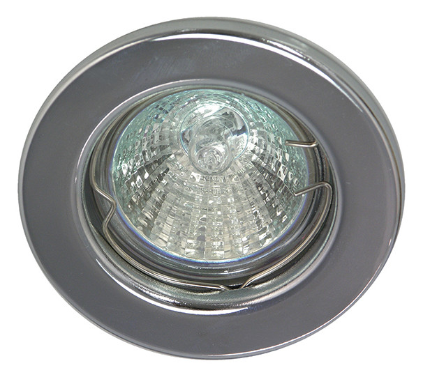 Einbaustrahler 50W Konv chr glz IP20 Edst Ø/EB60-0mm Einbaustrahler 50W Konv chr glz IP20 Edst Ø/EB60-0mm