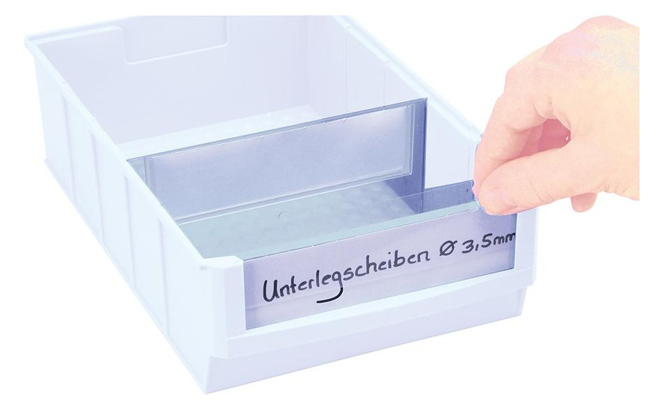 Bild ProfiPlus ShelfBox Label B 20 Etiketten+ Folienscheiben - allit-0