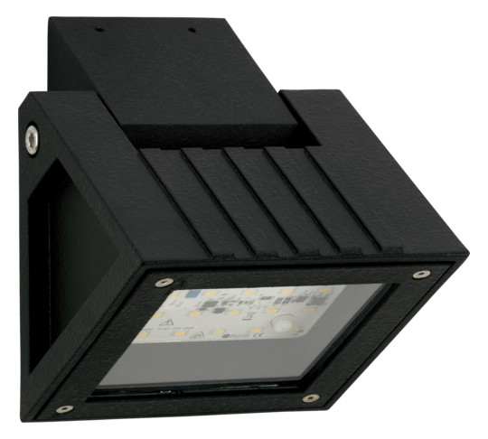 LED-Spot 16W 3000K 1600lm sw Konv IP44 160x150x150mm