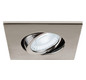 SLV Abdeckring Farbe Alu eckig   1007186 