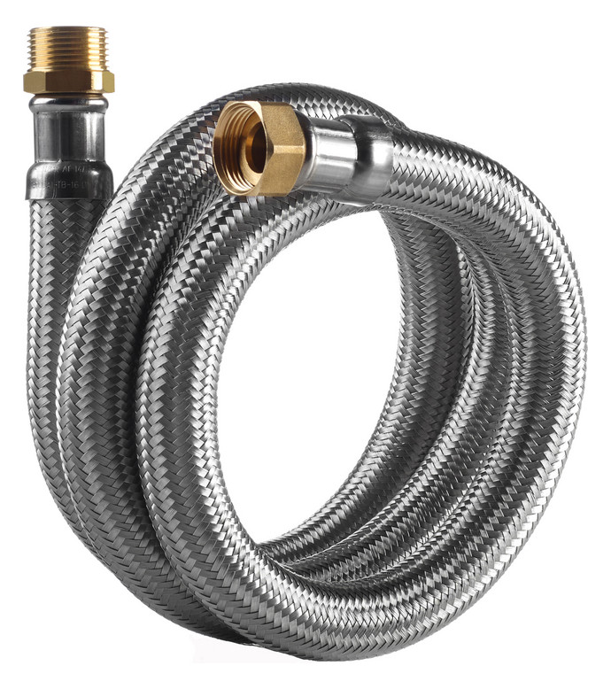 comfort-Flexibler Schlauch Edelstahlumf. A22 DVGW ÜM/AG DN 25 (1 