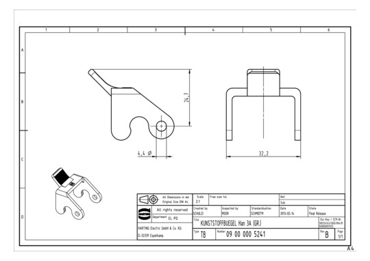 HART KUNSTSTOFFBBUEGEL HAN 3 09000005241 
