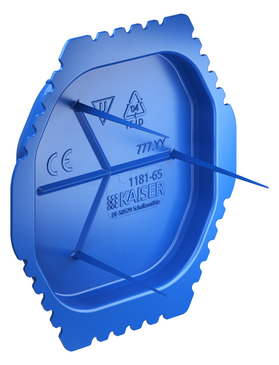 Signaldeckel Kst hfr Ø60xmm Steckdeckel rnd