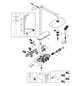 GROHE Duschsystem Rainshower SmartControl Duo 360 mit AP-Thermostat, Wandmontage, moon white