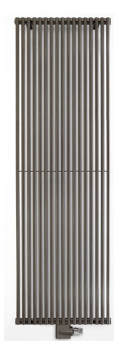 Zehnder Element-Heizkörper Kleo BH 3000 mm, BL 596 mm, Bautiefe 55mm, AB V002