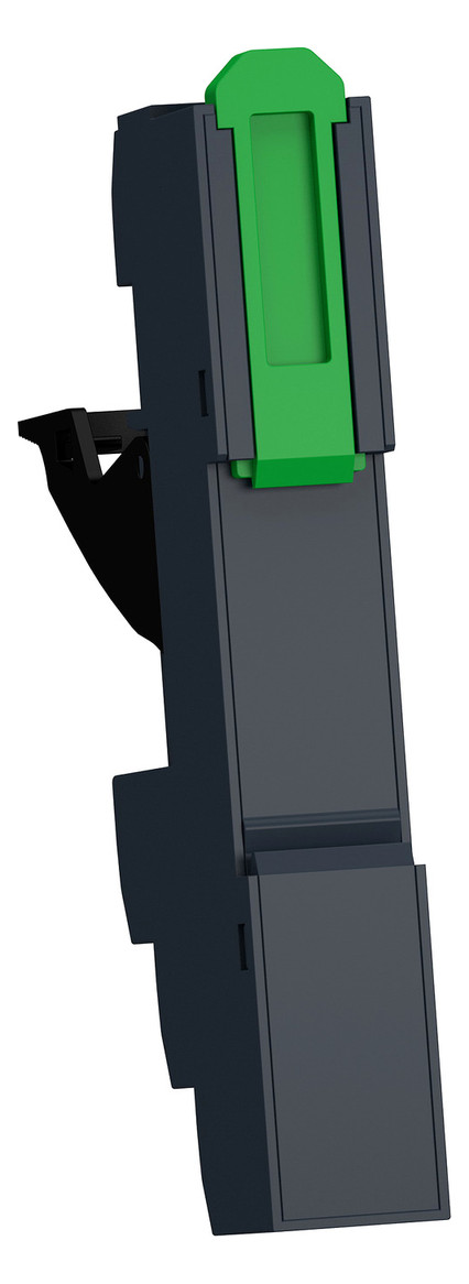 Relaissockel Federzug TS35 8Pins abn.Klemm Hutschiene TH35 16x67x98mm