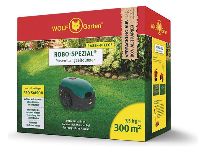 Bild Rasen-Langzeitdünger Robo-Spezial RO-S 3 00 7,5 kg - WOLF GARTEN-0