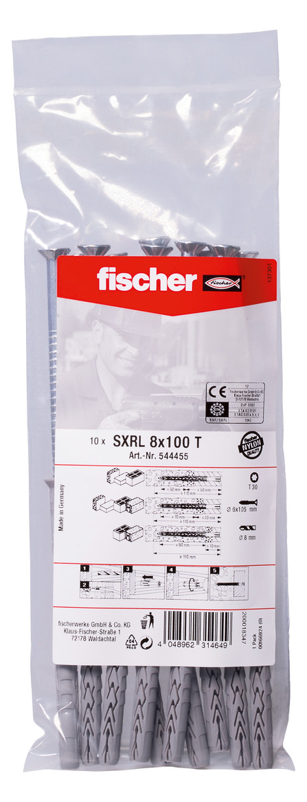 Bild Langschaftdübel SXRL 8x100 T B - fischer-1
