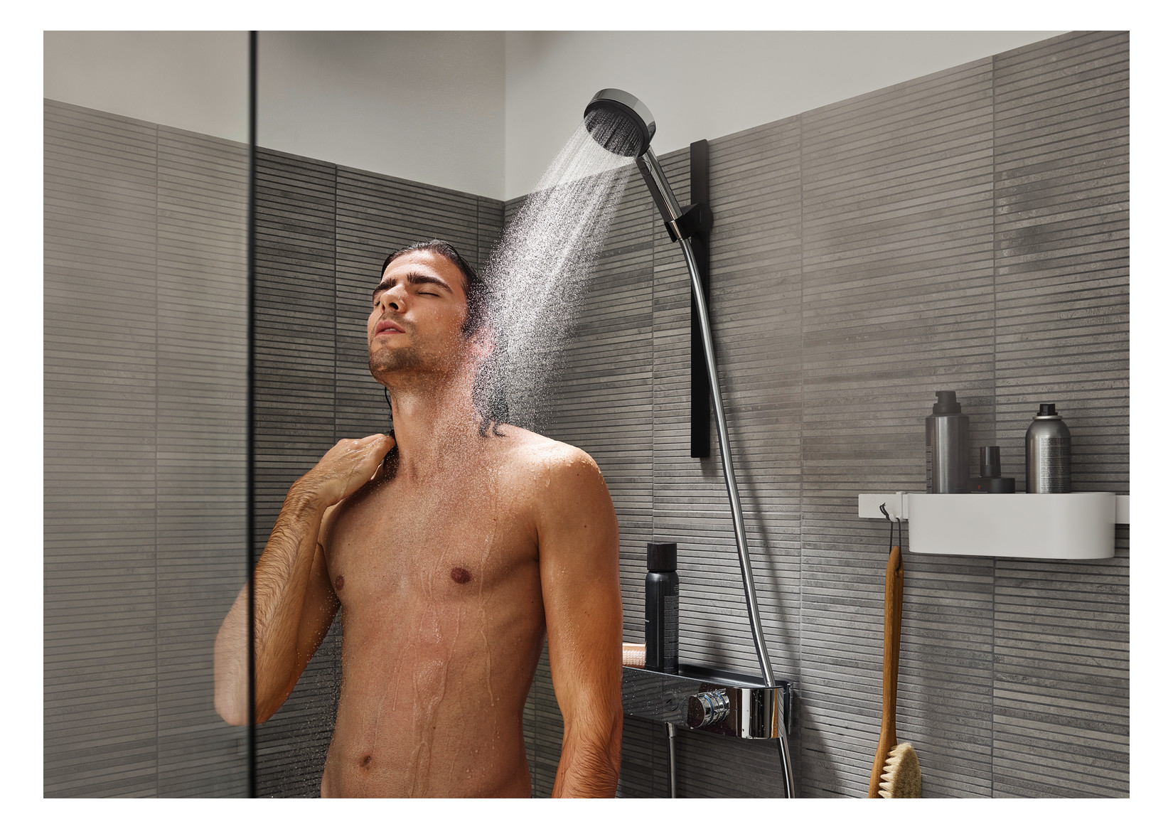 hansgrohe Handbrause Pulsify Select S 105 Activation, 3jet, chrom
