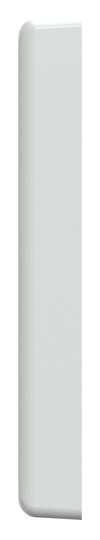Rahmen 1f akws glz M-SMART Kst f.GEB-K aktivweiß Unterputzmontage Thermopl