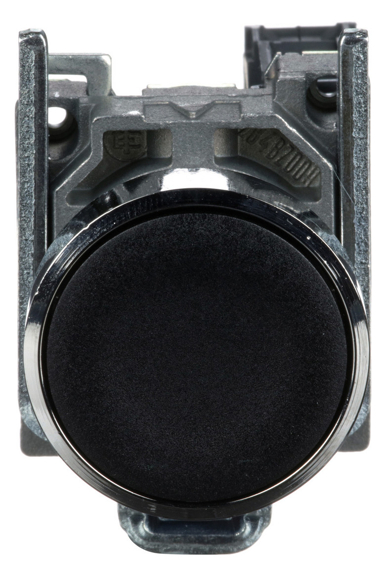 Drucktaster 1f sw rnd Ø22,5mm 1S IP66 fl Tastend