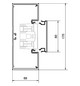 Geräteeinbaukanal Kst 170x68mm ver-ws RAL9016 GEB-K unbeh 10050qmm 2000mm