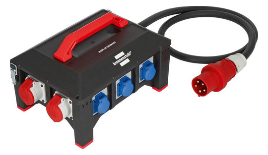 BRENNENSTUHL-Baustromverteiler BSV 5-63A FI - 2m H07RN-F5G16