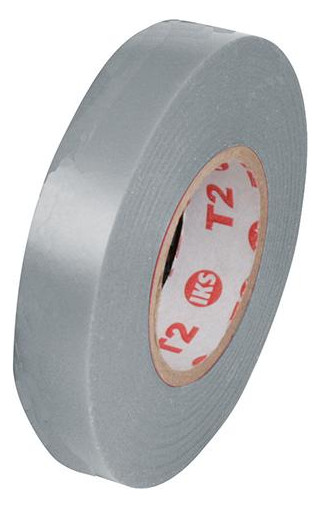 PVC-Elektro-Isolierband, grau - 25mmx33m