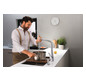 hansgrohe Spültisch-Einhebelmischer 320 Metris Select M71 mit Ausziehbrause, 2jet, sBox, chrom