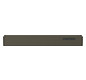 Rahmen 2f mokka metallic D-Life Metall f.GEB-K Unterputzmontage Edst
