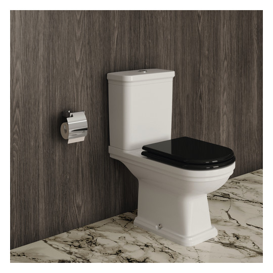 Ideal-Standard WC-Sitz Calla MDF, Scharniere Edelstahl, Softclosing, schwarz