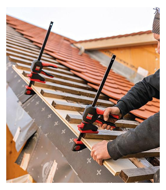 Bild Einhandzwinge EZ360S 110x40mm 2 Stück dr ehbarer Griff BESSEY-5