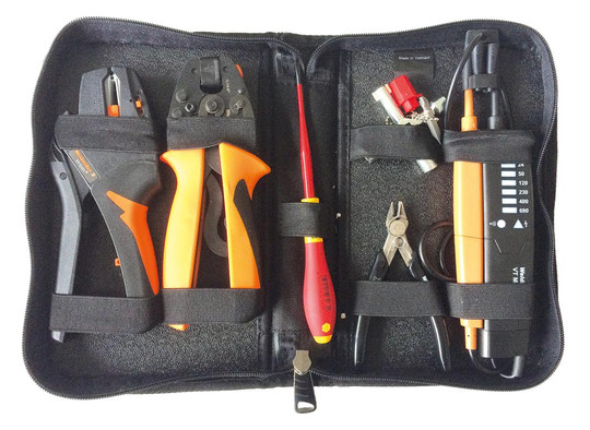 Weidmüller-Abisolier- und Crimpset für...