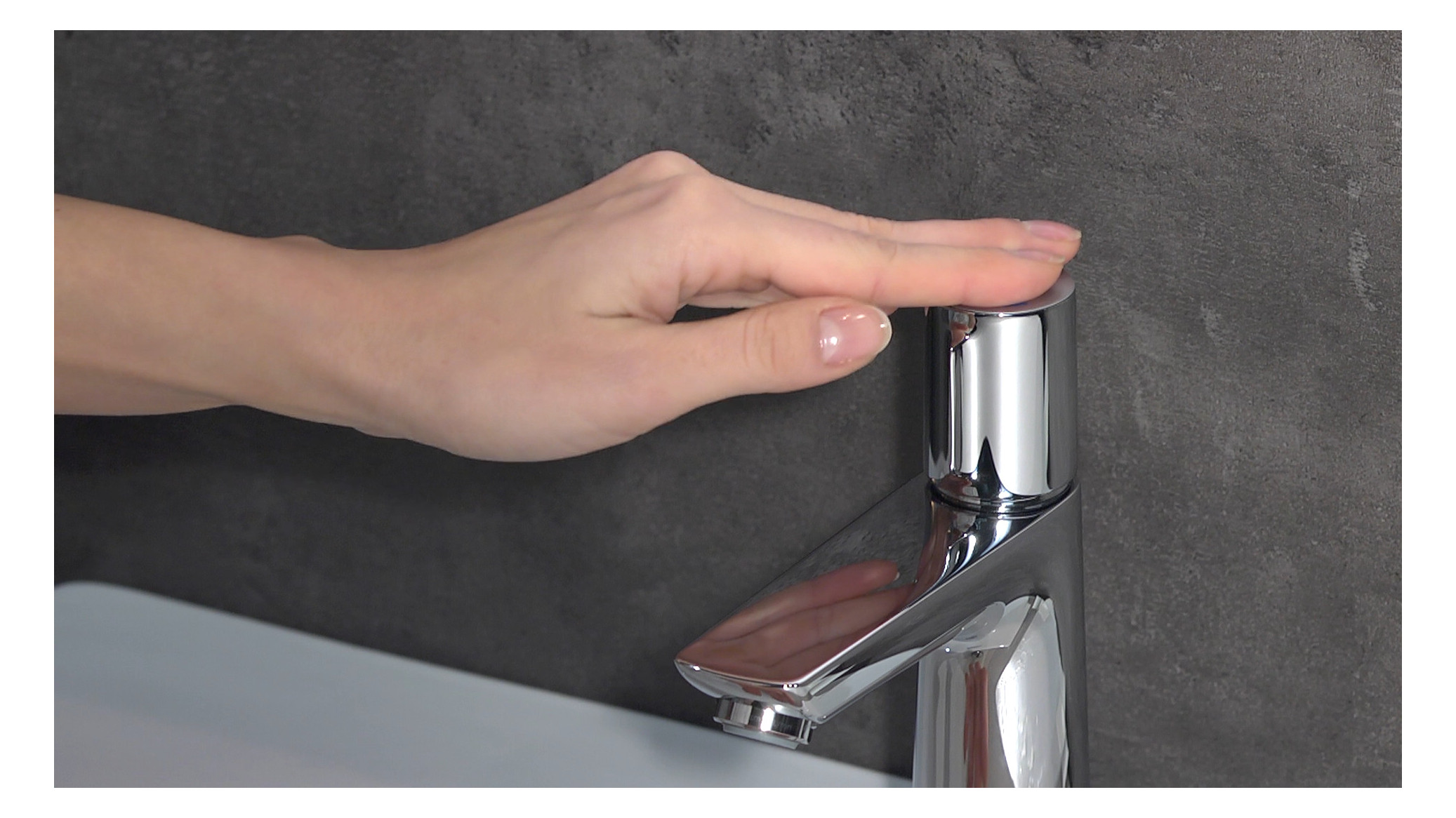 hansgrohe Waschtisch-Einhebelmischer 110 Talis Select E mit Zugstangen-Ablaufgarnitur, chrom