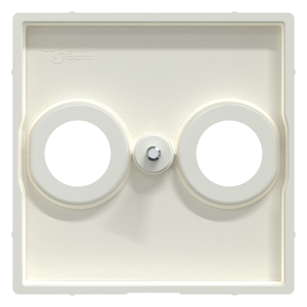 Zentralplatte Ant.dose 2f System M polws Schraubbef